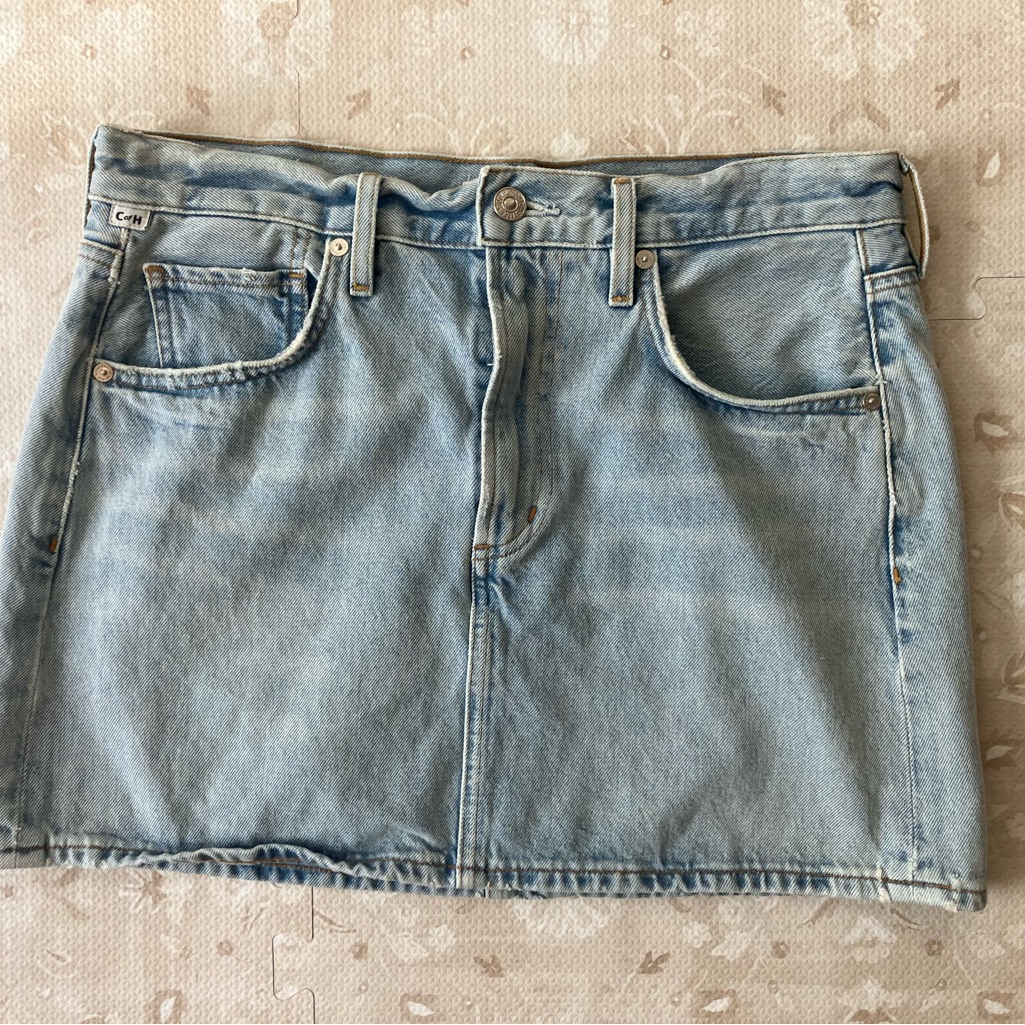 Citizens Of Humanity Mini Denim Skirt